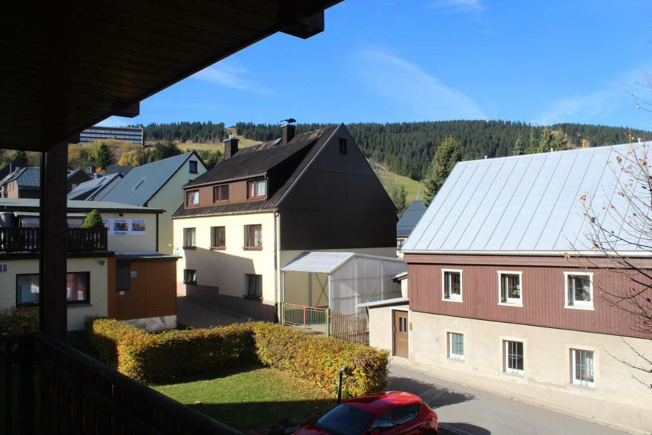 Ferienwohnung Korn Mit Tiefgarage Und Skiraum Oberwiesenthal Dış mekan fotoğraf