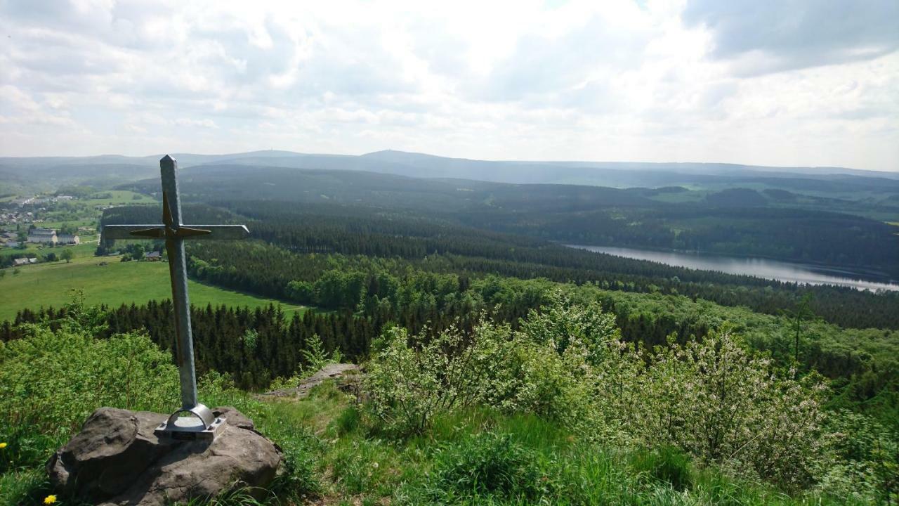 Ferienwohnung Korn Mit Tiefgarage Und Skiraum Oberwiesenthal Dış mekan fotoğraf
