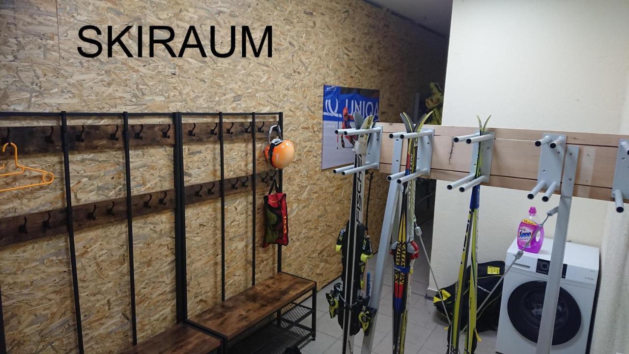 Ferienwohnung Korn Mit Tiefgarage Und Skiraum Oberwiesenthal Dış mekan fotoğraf